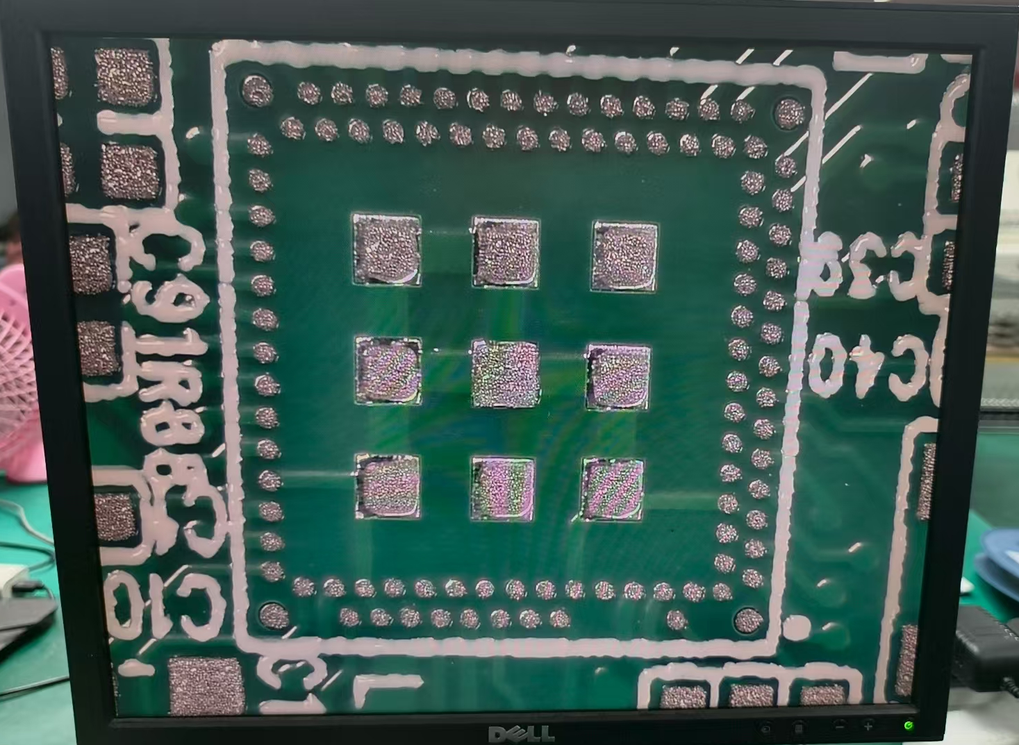 AOI/SPI inspection screen